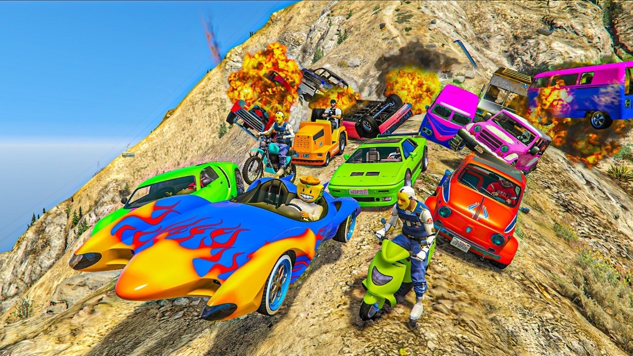 EL ÚLTIMO EXPLOTA CON COCHES ALEATORIOS!! REMONTADA HISTÓRICA!! - GTA 5 ONLINE
