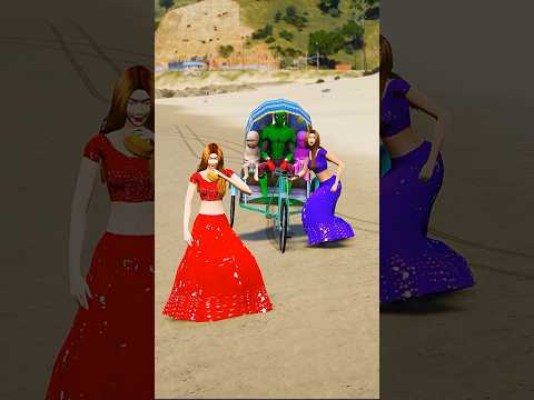 Red girl gets a lesson | GTA V | #shorts #367