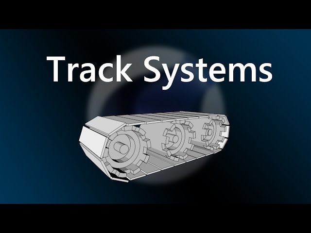 Rotation with a track system