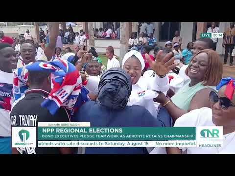 NPP Bono Elections: Abronye Retains Chairmanship As Executives Pledge Teamwork