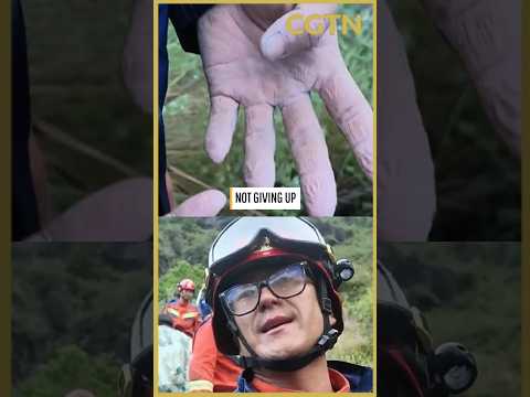 Rescuers stay on site to continue search for survivors at mudslide-hit Gyirong Port