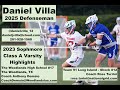 Daniel Villa - Spring 2023 Highlights - Sophomore Year