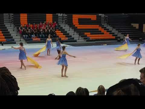 First winterguard performance 2019