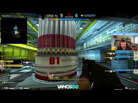 Godsent vs Ence PGL major Stockholm Csgo Highlights