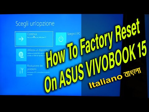 Factory Reset Any Asus Laptop Easy Method - Windows 10/11