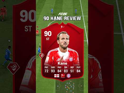 90 Kane Review in EA FC 26, bro is a heavy sniper 😂 #shorts #short #eafc26 #fc26 #potm #harrykane