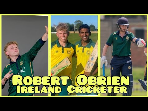 Ireland Cricketer Robert Obrien #biography #cricket #u19worldcup #u19cricket #ireland #bbl #wpl2026