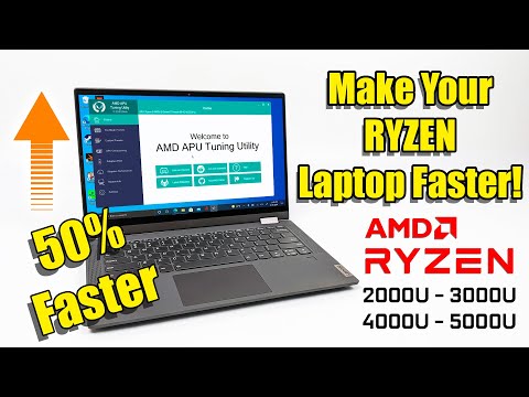 Easily Make Your Ryzen Laptop Faster!