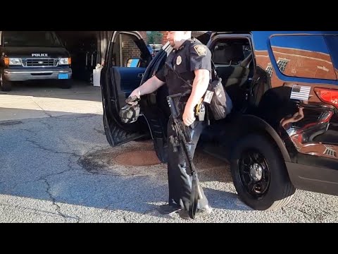 Bringing in the Night Shift Gun, Dedham Police