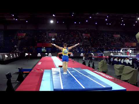 RADIVILOV Igor (UKR) - 2019 Artistic Worlds, Stuttgart (GER) - Qualifications Vault 1