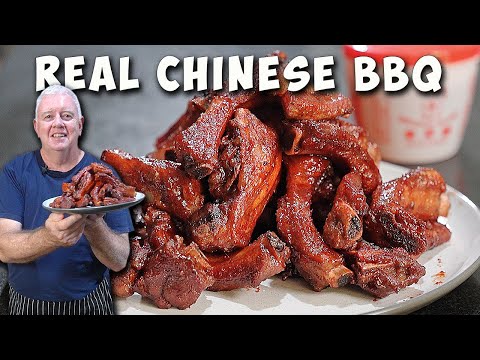 Sticky Chinese BBQ Ribs Deep Gloss, No Burning