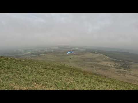 premier plouf parapente menez-hom mai 2023