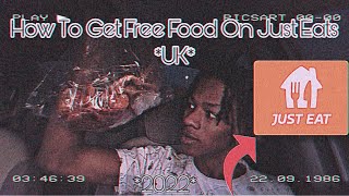 How To Get Free Food On Just Eat + Seafood Mukbang | 2022 UK Method