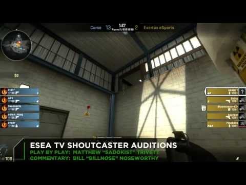 CS: GO Throwback Thursday - Matthew "Sadokist" Trivett Audition for ESEA TV