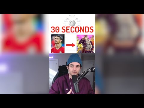 Wikipedia Speedrun: Cristiano Ronaldo to JoJo's Bizarre Adventure