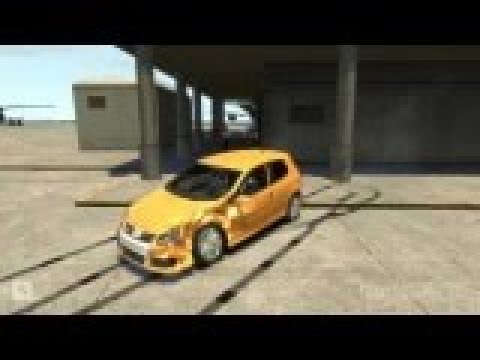 GTA 4 IV PC VW GOLF R32 MOD QUICK CRASH TESTING THEN KILLED BY THE COPS HOW RUDE (HD 720p)