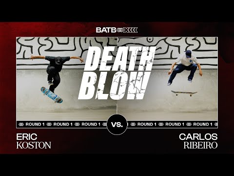 Eric Koston's Early 90's Tricks Vs. Carlos Ribeiro’s Switch Double Kickflip | DEATH BLOW