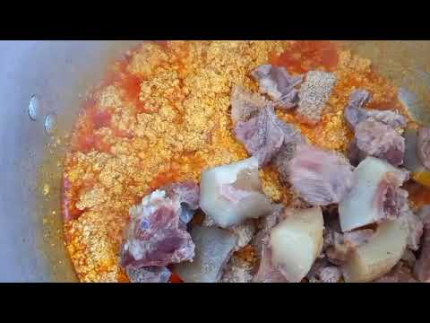 Title How to cook lumpy Nigeria Egusi soup |Non fry method uhunoma kitchen