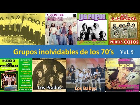 Grupos inolvidables de los 70's, Vol. 2