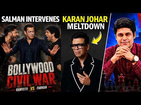 RANVEER VS FARHAN has SALMAN KHAN ANGLE ? Karan Johar meltdown 😂 Bollywood Exposed