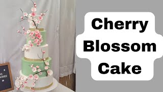 How To Make Cherry Blossom Cake? | #caketutorial #cakedecorating #cakeideas