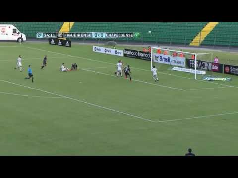 Figueirense 0 x 2 Chapecoense Gols e lances
