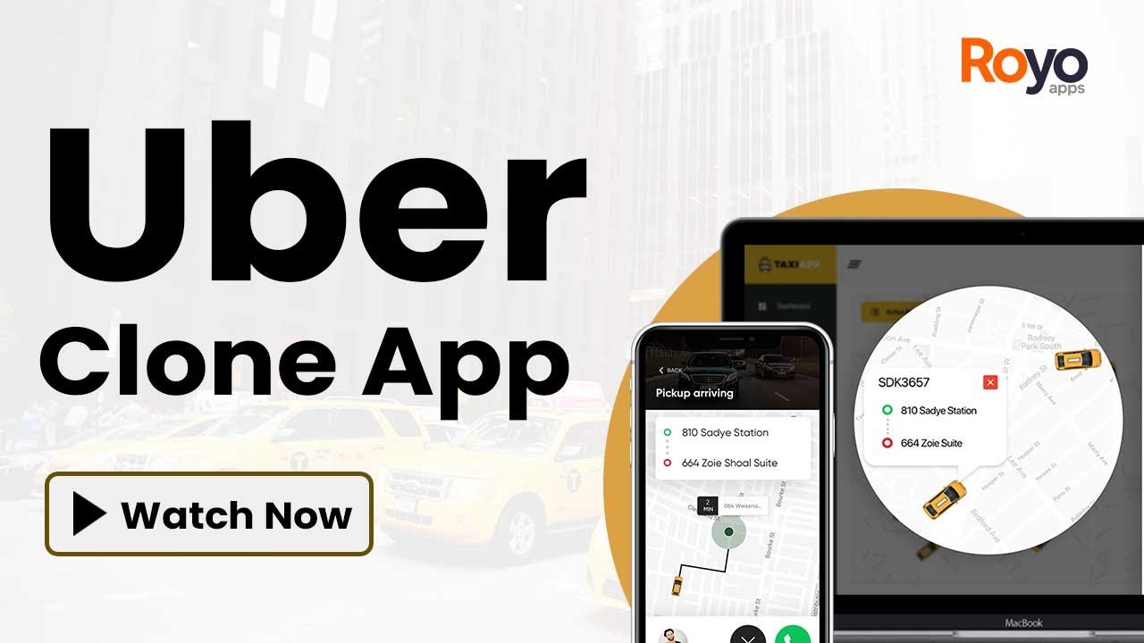 Build Your Own Uber App | White Label Uber App | Uber Clone App Development - Live Demo