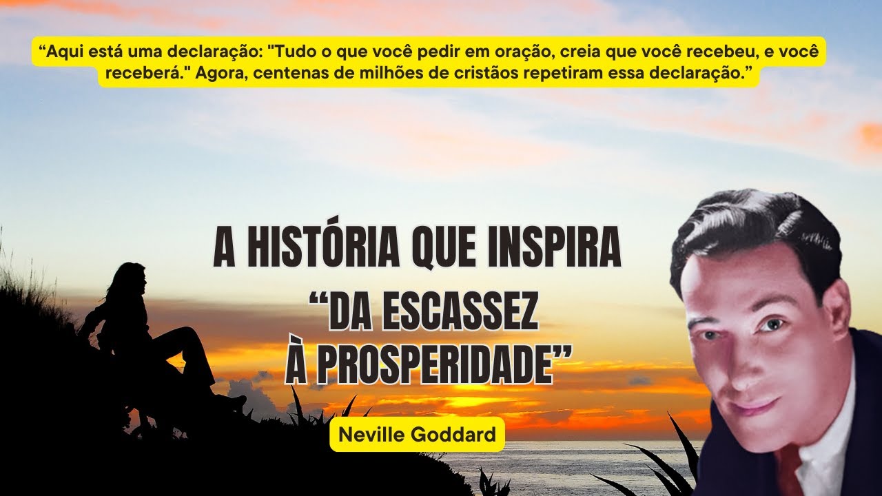 "NOSSAS CRENÇAS REAIS SÃO AQUILO PELO QUAL VIVEMOS - PALESTRA COMPLETA MAIO 1963" | NEVILLE GODDARD