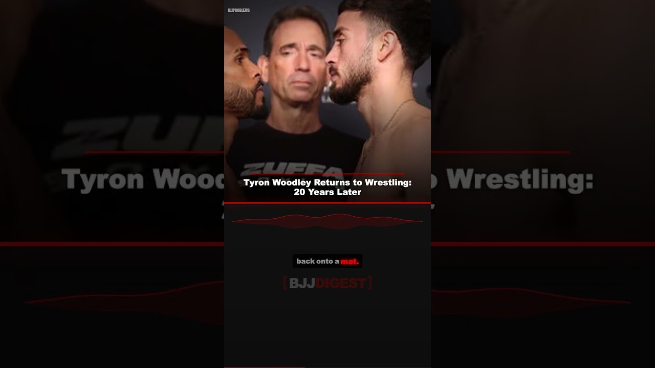 Tyron Woodley Returns to Wrestling: 20 Years Later #Shorts