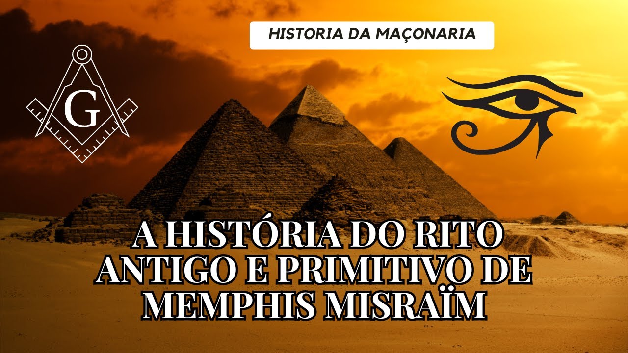The history of the ancient and primitive Memphis Misraim Masonic rite with Egyptian symbolism.