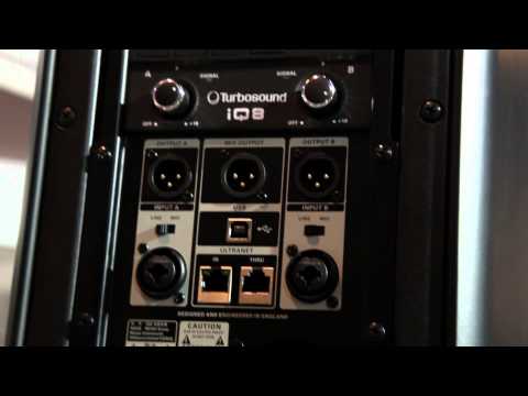 NAMM 2014 Behringer Midas TurboSound IQ S8 DJ/PA Speakers - AudioSavings.com