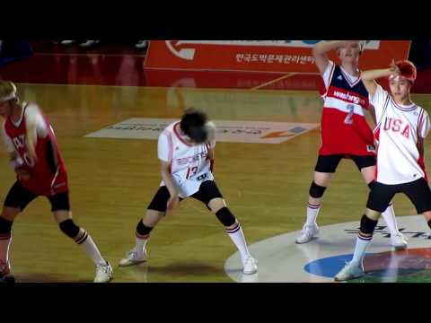 170521 희망농구 올스타 NCT DREAM 축하공연 마지막 첫사랑+퇴장(제노 focus)