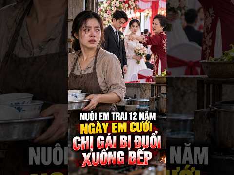 Nuôi Em Trai 12 Năm, Đến Ngày Em Cưới Chị Gái Bị Đuổi Xuống Bếp! #phimhay #phimngan