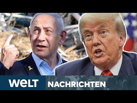 NAHOST: Einigung mit Israel? Donald Trump rechnet mit Gaza-Waffenruhe in wenigen Tagen I STREAM