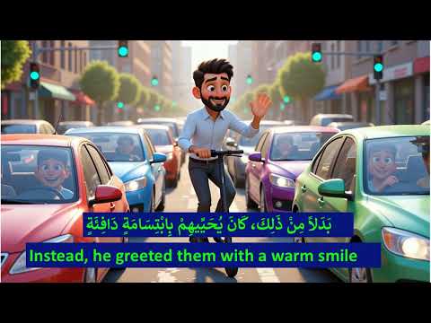 How to Learn Arabic#32 with Sameer and his electric scooter