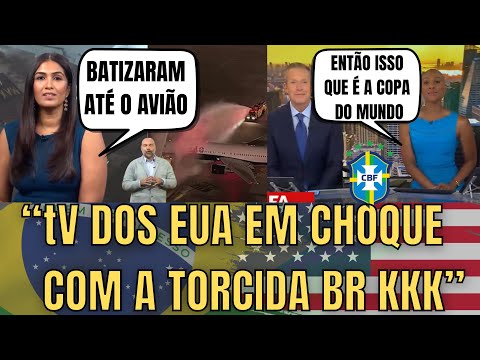 Brasil Está Ensinando Os EUA O Que É Copa Do Mundo!!! #brasil 