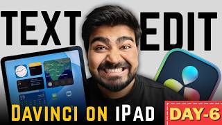 The WORST Text Editing Mistakes on iPad Davinci | Day - 6
