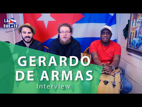 "Rumba in my heart". An interview with Gerardo de Armas.