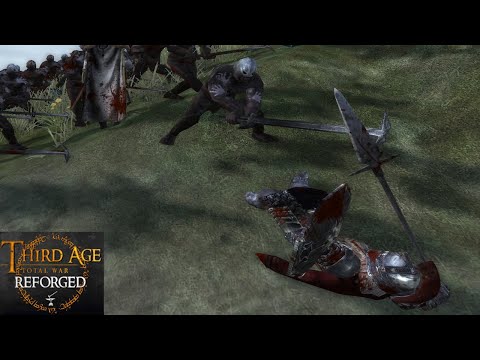TOL FALAS DEFENDED BY ELDER RACES (Siege Battle) - Third Age: Total War (Reforged)