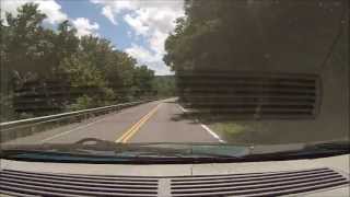 preview picture of video 'From Bluestone Dam To Pipestem State Park in MAXSPEED 7.6.2013'