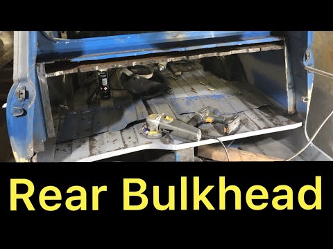 Classic Mini Pickup Restoration Ep55 - Rear Bulkhead