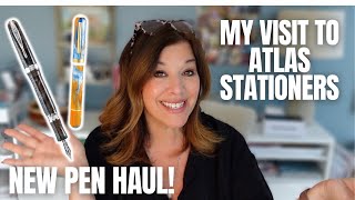 Atlas Stationery Store Visit & PEN and INK HAUL! My visit to Chicago! Chatty  Recap