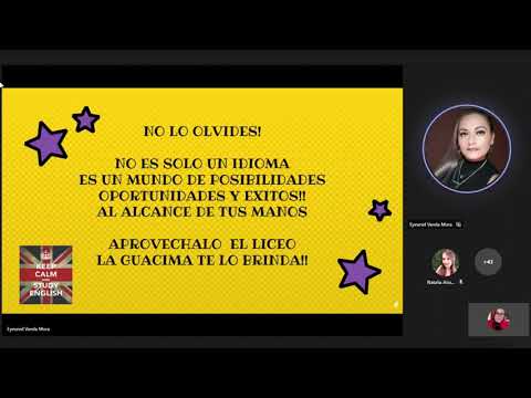 Feria IDIOMA en Inglés - Profes Helen, Natalia, Yamileth, Eyeunid & Nancy 18/10/2021