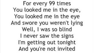 Kate Voegele - 99 Times Lyrics