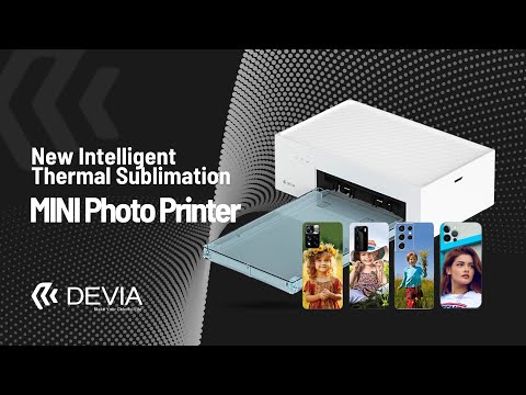 New Intelligent Thermal Sublimation MINI Photo Printer #customization #printer