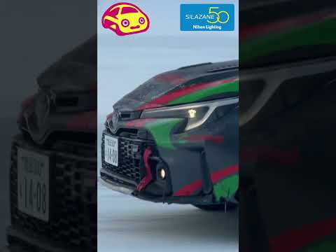 【胸熱】令和の「カストロール」カラー！GRカローラの氷上走行映像が美しくて泣ける #Shorts