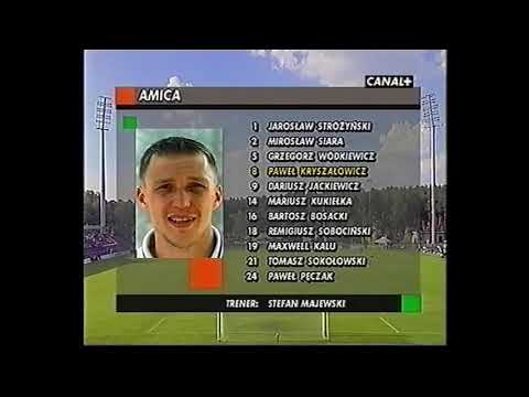 Amica Wronki - Legia Warszawa 1-2, 06.08.1999, 4 kolejka