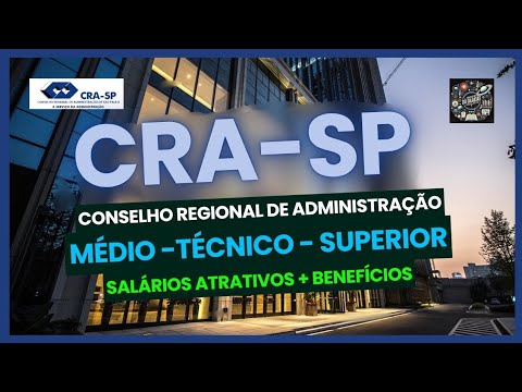 🚨 CONCURSO CRA-SP 2025 🚨  Muitos Benefícios! 📢 Edital 01/2025 💼🔥#concurso2025 #editalaberto 