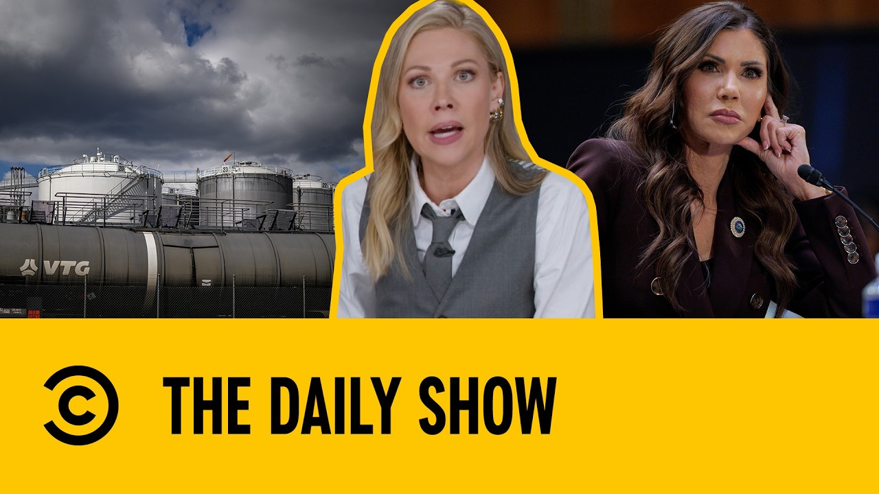 Secret Double Life Of Kristi Noem's Husband Bryon Exposed | The Daily Show