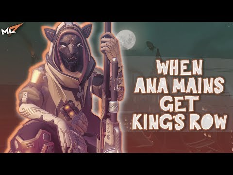 mL7 | When Ana mains get King's Row (OVERWATCH 2019)